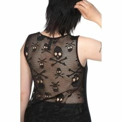 Banned Alternative Gothbottom Tank Top - Skull Throw 5 Banned Alternative Gothbottom Tank Top - Skull Throw -Banned Alternative Discount Store banned alternative gothbottom tank top skull throw3