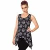Banned Gothbottom Tank Top - Paloma Laceback