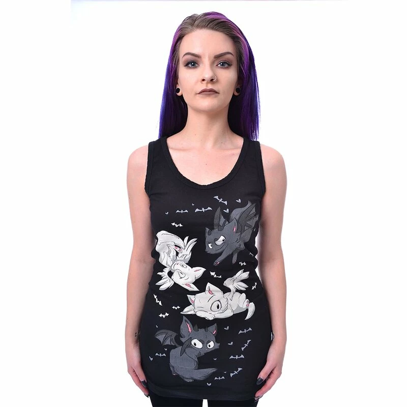 Cupcake Cult Damen Tank Top - Good Cat Bad Cat 1 Cupcake Cult Damen Tank Top - Good Cat Bad Cat