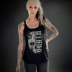 Hyraw Damen Tank Top - Death -Banned Alternative Discount Store hyraw damen tank top death3