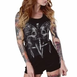 Hyraw Damen Tank Top - Papillon