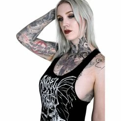 Hyraw Racerback Tank Top - Angel Of Death -Banned Alternative Discount Store hyraw racerback tank top angel of death3