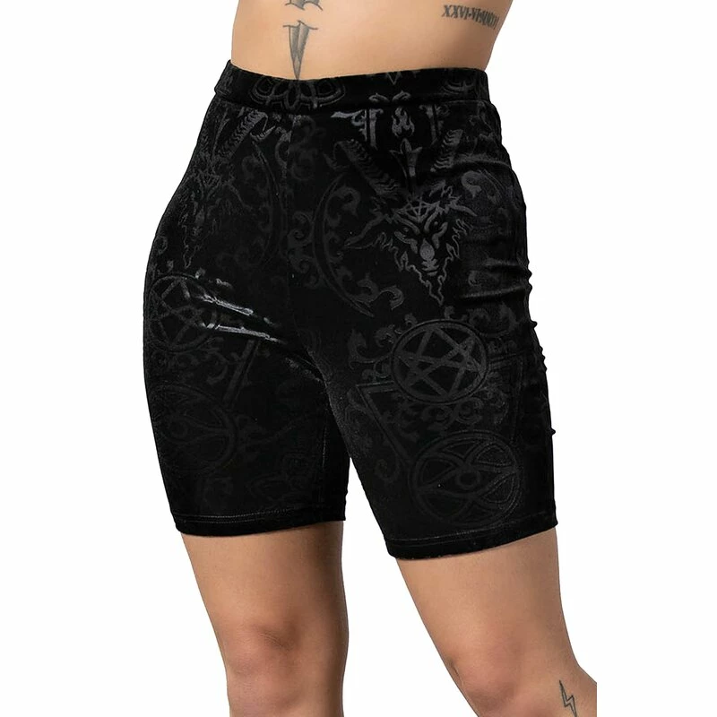 Killstar Bike Shorts - Misfortune 1 Killstar Bike Shorts - Misfortune