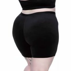 Killstar Bike Shorts - Moon Cycle Schwarz -Banned Alternative Discount Store killstar bike shorts moon cycle schwarz4