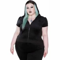 Killstar Kapuzenjacke - Dee-Lux Hoodie Schwarz 6 Killstar Kapuzenjacke - Dee-Lux Hoodie Schwarz -Banned Alternative Discount Store killstar kapuzenjacke dee lux hoodie schwarz3