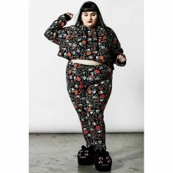 Killstar Kapuzenpullover - Gnomies Cropped Hoodie 10 Killstar Kapuzenpullover - Gnomies Cropped Hoodie -Banned Alternative Discount Store killstar kapuzenpullover gnomies cropped hoodie5