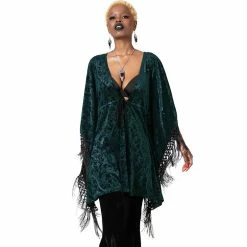 KILLSTAR Kimono - Mythic Mind Emerald