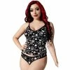 Killstar Leibchen - Purr Off Cami Schwarz