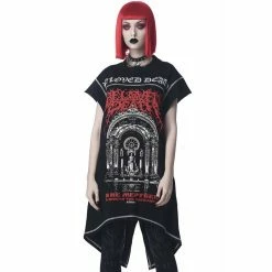 Killstar Longline Tank Top - Beloved -Banned Alternative Discount Store killstar longline tank top beloved5