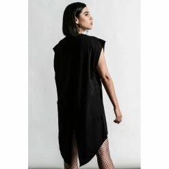 Killstar Longline Tank Top - Insomnia -Banned Alternative Discount Store killstar longline tank top insomnia3