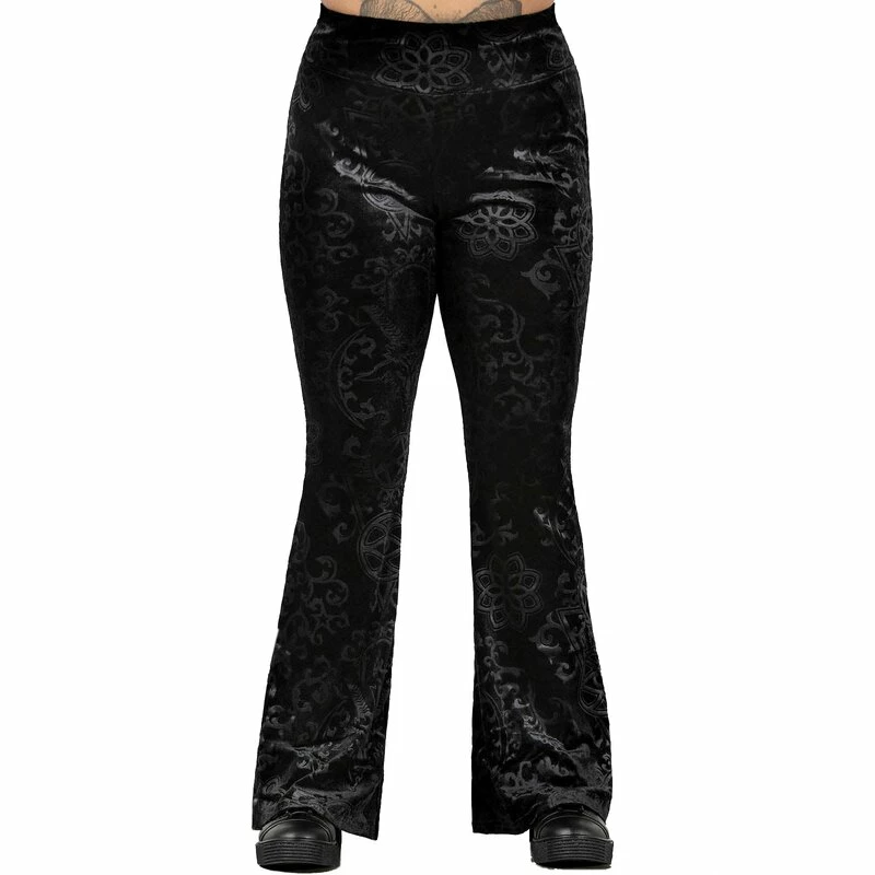Killstar Lounge Hose - Chill Daze Yoga Pants 1 Killstar Lounge Hose - Chill Daze Yoga Pants