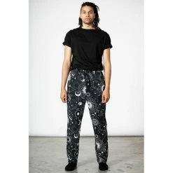 KILLSTAR Lounge Hose - Corvus -Banned Alternative Discount Store killstar lounge hose corvus5