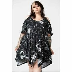 KILLSTAR Lounge Kleid - Zodiac 10 KILLSTAR Lounge Kleid - Zodiac -Banned Alternative Discount Store killstar lounge kleid zodiac5