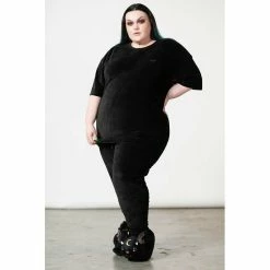 KILLSTAR Lounge Leggings - Eternal Rest 10 KILLSTAR Lounge Leggings - Eternal Rest -Banned Alternative Discount Store killstar lounge leggings eternal rest5