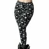 Killstar Lounge Leggings - Purr Off Schwarz