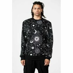 KILLSTAR Lounge Pullover - Corvus -Banned Alternative Discount Store killstar lounge pullover corvus5