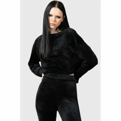 KILLSTAR Lounge Pullover - Lulluspider -Banned Alternative Discount Store killstar lounge pullover lulluspider3