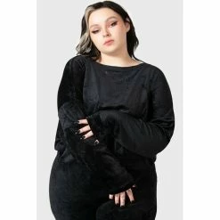 KILLSTAR Lounge Pullover - Lulluspider -Banned Alternative Discount Store killstar lounge pullover lulluspider6