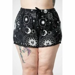 KILLSTAR Lounge Shorts - Cosmos -Banned Alternative Discount Store killstar lounge shorts colgos6