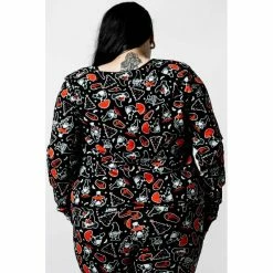 Killstar Lounge Top - Gnomies Long Sleeve 11 Killstar Lounge Top - Gnomies Long Sleeve -Banned Alternative Discount Store killstar lounge top gnomies long sleeve6