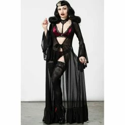 Killstar Morgenmantel - Mother Spirits Hooded Cloak -Banned Alternative Discount Store killstar morgenmantel mother spirits hooded cloak6