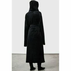 KILLSTAR Morgenmantel - Webbed -Banned Alternative Discount Store killstar morgenmantel webbed6