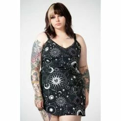 KILLSTAR Nachthemd - Astral Lace Cami Dress 9 KILLSTAR Nachthemd - Astral Lace Cami Dress -Banned Alternative Discount Store killstar nachthemd astral lace cami dress4