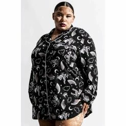 Killstar Nachthemd - Moonbow Sleep Shirt -Banned Alternative Discount Store killstar nachthemd moonbow sleep shirt5