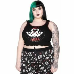 Killstar Nachthemd - See U In Hell Sleep Vest -Banned Alternative Discount Store killstar nachthemd see u in hell sleep vest4