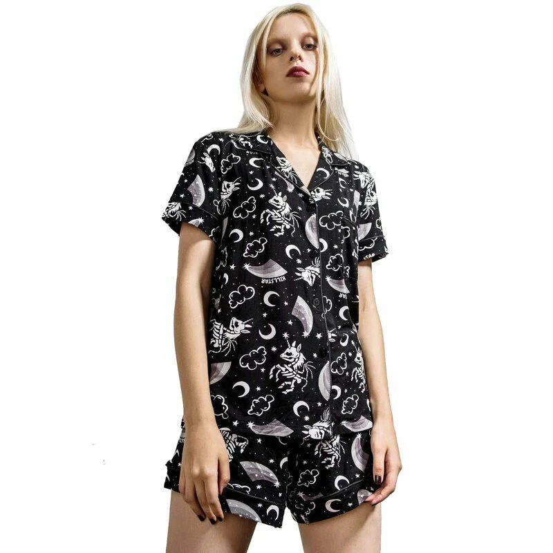 Killstar Pyjama Set - Moonbow 1 Killstar Pyjama Set - Moonbow