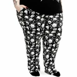 Killstar Pyjamahose - Snooze Spirit -Banned Alternative Discount Store killstar pyjamahose snooze spirit4