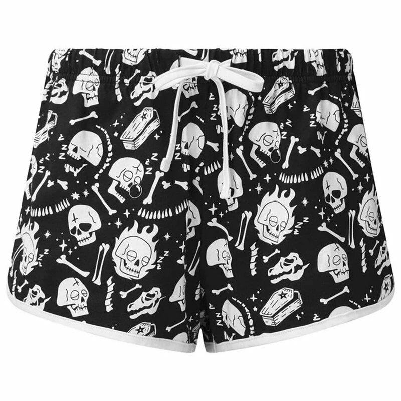 Killstar Pyjamashorts - Drowsy 3 Killstar Pyjamashorts - Drowsy – Bild 3