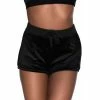 Killstar Samt Shorts - Dee-Lux Schwarz