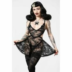 Killstar Spitze Nachthemd - Afterlife