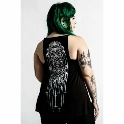 Killstar Tank Top - Cursed Mesh Vest -Banned Alternative Discount Store killstar tank top cursed mesh vest3