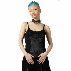 Killstar Tank Top - Deimos Strappy Vest