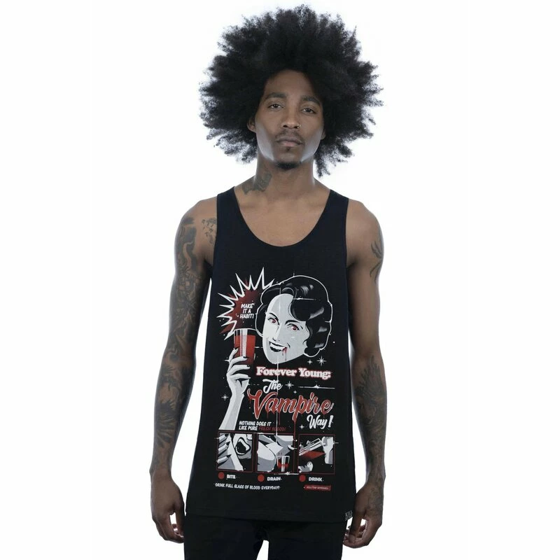 Killstar Unisex Tank Top - Forever Young 1 Killstar Unisex Tank Top - Forever Young