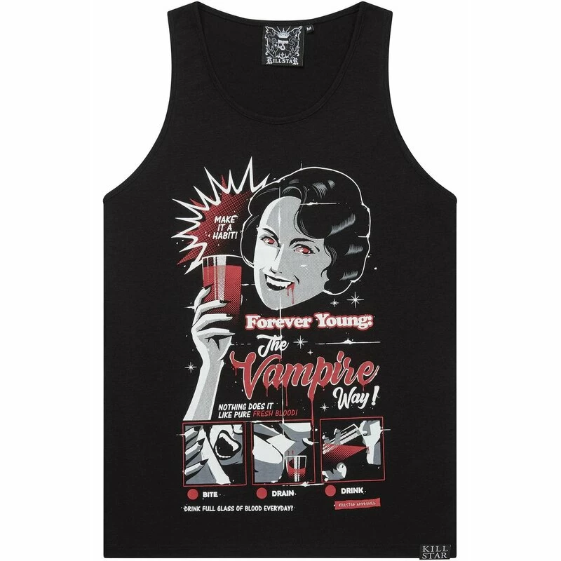 Killstar Unisex Tank Top - Forever Young 2 Killstar Unisex Tank Top - Forever Young – Bild 2