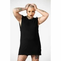 Banned Alternative Discount Store -Banned Alternative Discount Store killstar unisex tank top raptor2