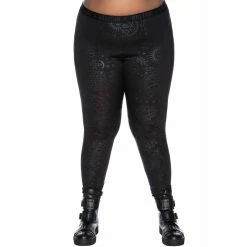 Killstar Workout Leggings - Exercise Your Demons -Banned Alternative Discount Store killstar workout leggings exercise your demons3