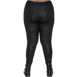 Killstar Workout Leggings - Exercise Your Demons -Banned Alternative Discount Store killstar workout leggings exercise your demons4