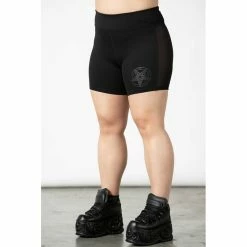 Killstar Workout Shorts - Bad Dream -Banned Alternative Discount Store killstar workout shorts bad dream3
