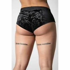 Killstar Workout Shorts - Moody Panty 8 Killstar Workout Shorts - Moody Panty -Banned Alternative Discount Store killstar workout shorts moody panty3