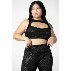 Killstar Workout Top - Searchlight -Banned Alternative Discount Store killstar workout top searchlight3