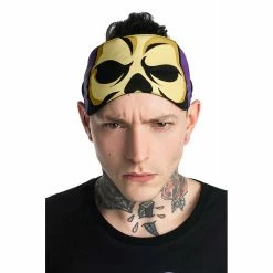 Killstar X Skeletor Schlafmaske - Skeletor -Banned Alternative Discount Store killstar x skeletor schlafmaske skeletor3