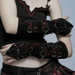 Punk Rave Handschuhe - Mad Girl