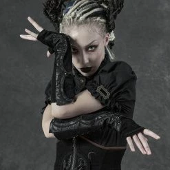 Punk Rave Handschuhe - Soleil Noir