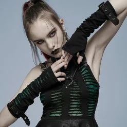 Punk Rave Handschuhe - Widow's Poison