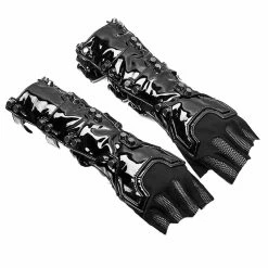 Punk Rave Lackleder Handschuhe - Mesmerizer