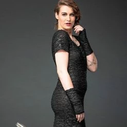 Queen Of Darkness Handschuhe - Burned -Banned Alternative Discount Store queen of darkness handschuhe burned3